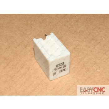 A40L-0001-0323#R0500G Fanuc 0323 resistor 50mRG 50mRG used