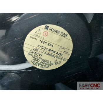 1660-254 S15D20-MGW-A251 IKURA fan new