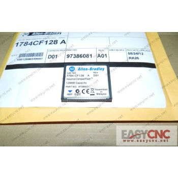 1784CF128A 1784-CF128 Allen-Bradley Industrial Compactflash 128Mb new