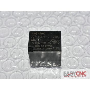 207-1CC-F-C 12VDC Songchuan realy new