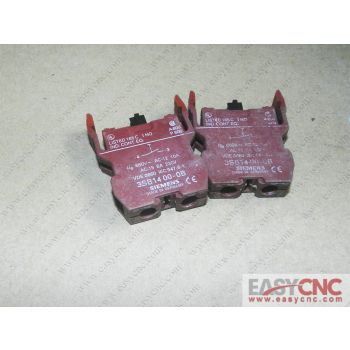 3SB1400-0B Siemens contact block used
