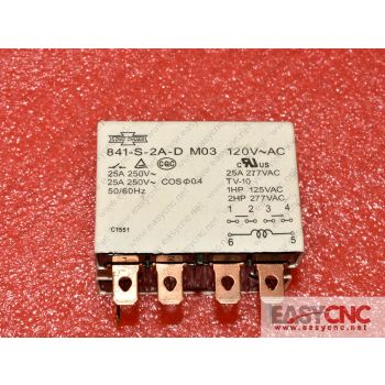 841-S-2A-D M03 12VAC Songchuan realy used