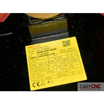 A06B-0247-B200 Fanuc ac servo motor new