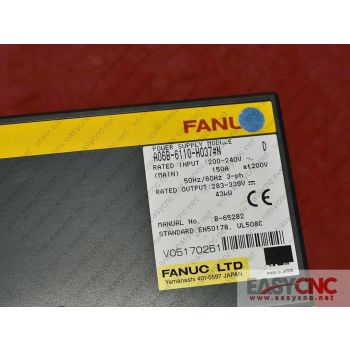 A06B-6110-H037#N Fanuc power supply aiPS37 used