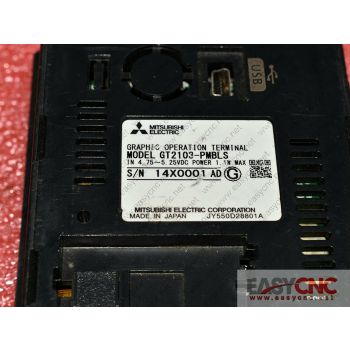 GT2103-PMBLS Mitsubishi graphic operation terminal used