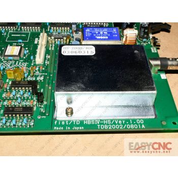 HS-2000/80F HBSIV-HS/VER.1.00 TDB2002/0801A Fanuc PCB used