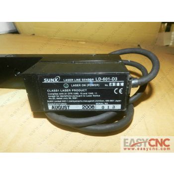 LD-601-D3 Sunx laser line sensor used