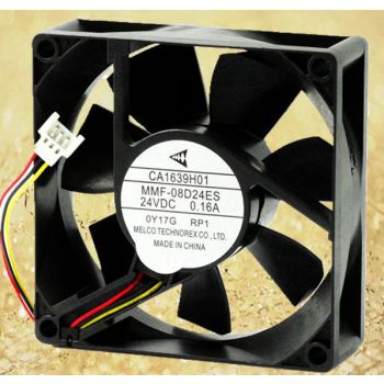 CA1639H01 MMF-08C24ES-RP1 Mitsubishi fan 24vdc 0.16A 80*80*25mm new
