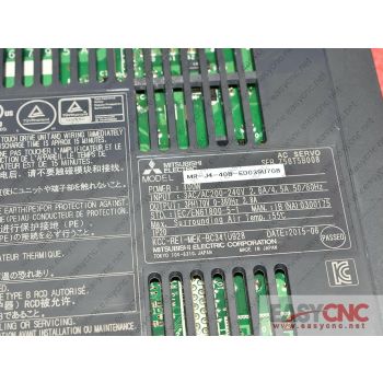MR-J4-40B-ED039U708 Mitsubishi ac servo used