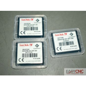 SDCFB-64-201-80 Sandisk Cf Card new