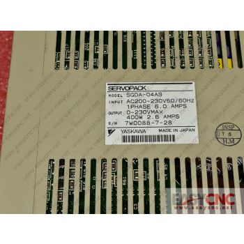 SGDA-04AS Yaskawa servopack used