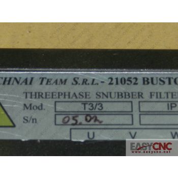 SRL-21052 Technai threephase snubber filter used