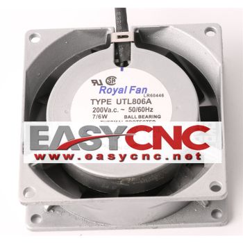 UTL806A Royal fan 220VAC 7/6W 8CM 80*80*25mm new