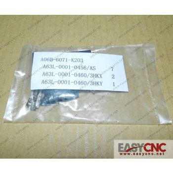 A06B-6071-K203 Fanuc Connector A63L-0001-0456/AS A63L-0001-0460/3HKX A63L-0001-0460/3HKY new
