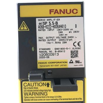 A06B-6222-H006#H610 Fanuc spindle amplifier used