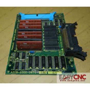 A20B-2000-0670 Fanuc PCB used