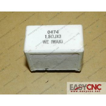 A40L-0001-0474#1.5ΩJx3 0474 1.5RJx3 Fanuc resistor used