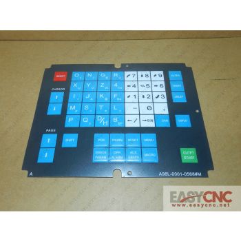 A98L-0001-0568#M Fanuc membrane keysheet new