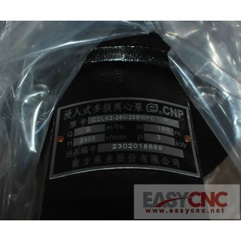 CDLK2-260/26 CNP CENTRIFUGAL PUMP NEW AND ORIGINAL
