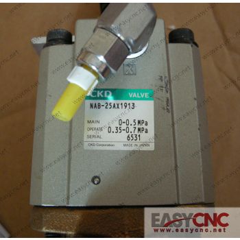 NAB-25AX1913 CKD VALVE 0-0.5MPa used